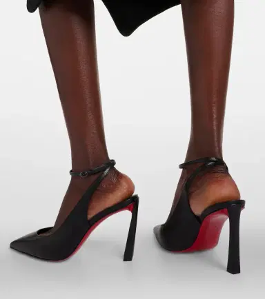 Christian Louboutin Condora 85 leather slingback pumps | Thumbnail 2 Christian Louboutin Condora 85 leather slingback pumps | Thumbnail 2