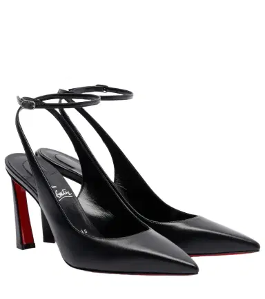 Christian Louboutin Condora 85 leather slingback pumps | Thumbnail 1 Christian Louboutin Condora 85 leather slingback pumps | Thumbnail 1