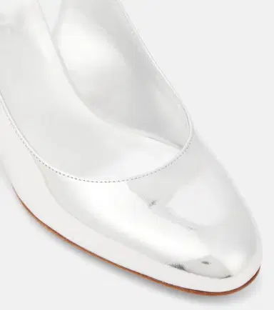 Christian Louboutin So Jane Sling metallic leather slingback pumps | Thumbnail 4 Christian Louboutin So Jane Sling metallic leather slingback pumps | Thumbnail 4