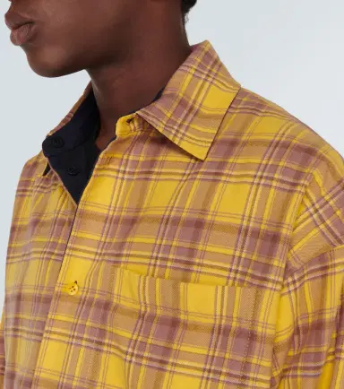Balenciaga Reversible checked cotton shirt | Thumbnail 7 Balenciaga Reversible checked cotton shirt | Thumbnail 7