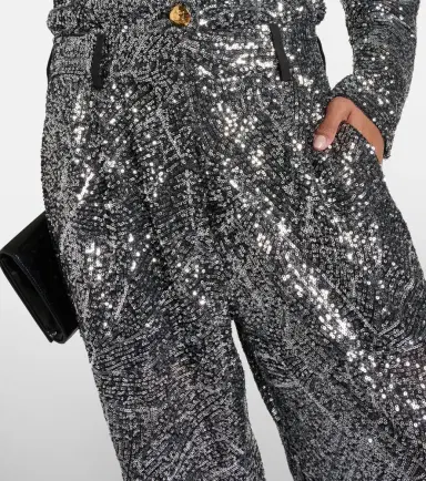 Blaze Milano Blazé Milano Fox sequined straight pants | Thumbnail 6 Blaze Milano Blazé Milano Fox sequined straight pants | Thumbnail 6