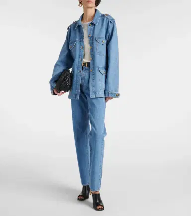 Blazé Milano Blazé Milano Sahariana oversized denim jacket | Thumbnail 2 Blazé Milano Blazé Milano Sahariana oversized denim jacket | Thumbnail 2