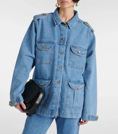 Blazé Milano Blazé Milano Sahariana oversized denim jacket | Thumbnail 5 Blazé Milano Blazé Milano Sahariana oversized denim jacket | Thumbnail 5
