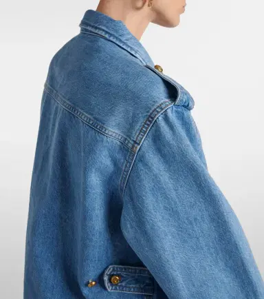 Blazé Milano Blazé Milano Sahariana oversized denim jacket | Thumbnail 6 Blazé Milano Blazé Milano Sahariana oversized denim jacket | Thumbnail 6