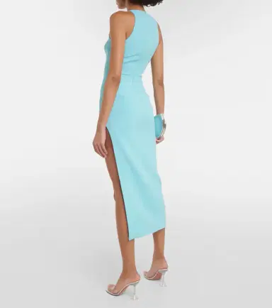 David Koma Embellished cutout midi dress | Thumbnail 3 David Koma Embellished cutout midi dress | Thumbnail 3