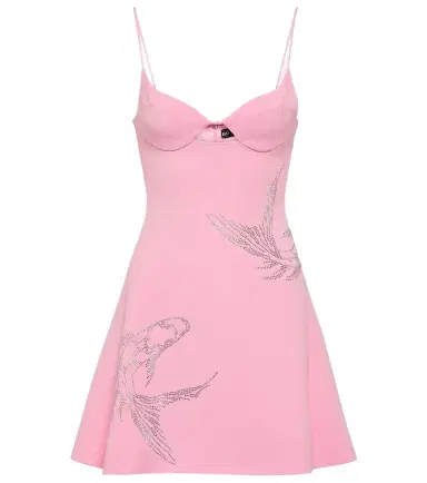 David Koma Crystal-embellished minidress | Thumbnail 1 David Koma Crystal-embellished minidress | Thumbnail 1