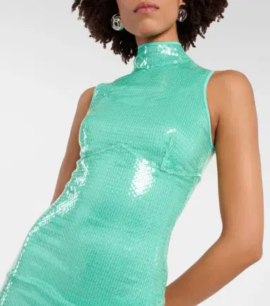 David Koma Halterneck sequined gown | Thumbnail 5 David Koma Halterneck sequined gown | Thumbnail 5