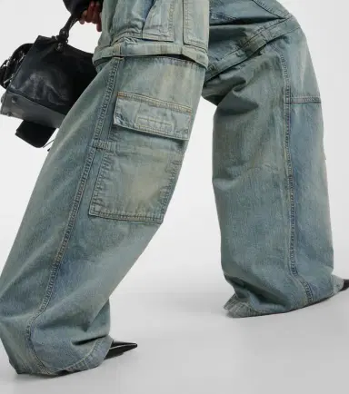 Balenciaga Mid-rise cargo jeans | Thumbnail 4 Balenciaga Mid-rise cargo jeans | Thumbnail 4
