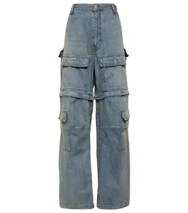 Mid-rise cargo jeans Mid-rise cargo jeans