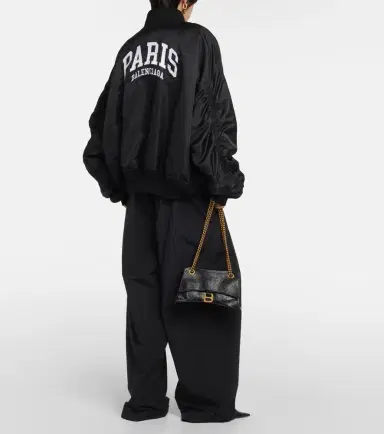 Balenciaga Paris satin varsity jacket | Thumbnail 3 Balenciaga Paris satin varsity jacket | Thumbnail 3