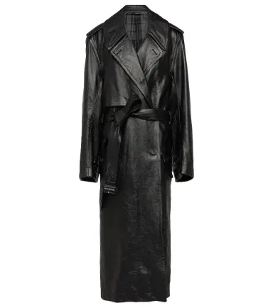 Balenciaga Cocoon leather trench coat | Thumbnail 1 Balenciaga Cocoon leather trench coat | Thumbnail 1