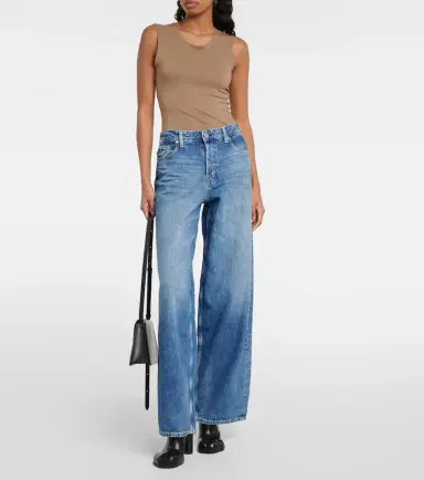 AG Jeans Mari high-rise wide-leg jeans | Thumbnail 5 AG Jeans Mari high-rise wide-leg jeans | Thumbnail 5