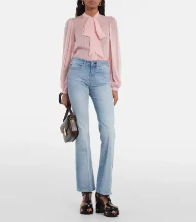 AG Jeans Embroidered flared jeans | Thumbnail 3 AG Jeans Embroidered flared jeans | Thumbnail 3