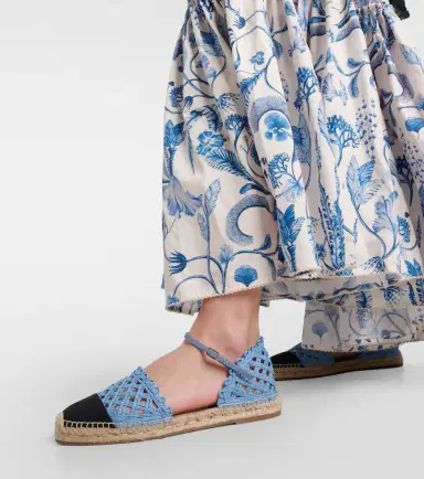 Aquazzura Sunburst raffia espadrille sandals | Thumbnail 6 Aquazzura Sunburst raffia espadrille sandals | Thumbnail 6