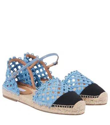 Aquazzura Sunburst raffia espadrille sandals | Thumbnail 1 Aquazzura Sunburst raffia espadrille sandals | Thumbnail 1