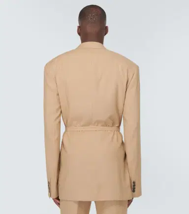 Dries Van Noten Bishop Bis belted blazer | Thumbnail 4 Dries Van Noten Bishop Bis belted blazer | Thumbnail 4