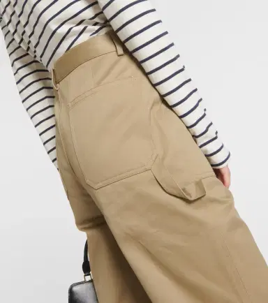 Nili Lotan Quentin high-rise cotton flared pants | Thumbnail 6 Nili Lotan Quentin high-rise cotton flared pants | Thumbnail 6