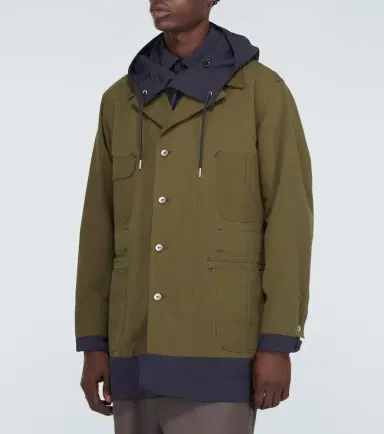Sacai Reversible cotton-blend ripstop coat | Thumbnail 2 Sacai Reversible cotton-blend ripstop coat | Thumbnail 2