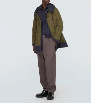 Sacai Reversible cotton-blend ripstop coat | Thumbnail 5 Sacai Reversible cotton-blend ripstop coat | Thumbnail 5