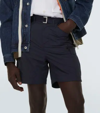 Sacai Taffetta Bermuda shorts | Thumbnail 2 Sacai Taffetta Bermuda shorts | Thumbnail 2