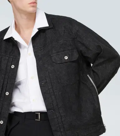 Sacai x BEYONDEXX denim blouson jacket | Thumbnail 2 Sacai x BEYONDEXX denim blouson jacket | Thumbnail 2