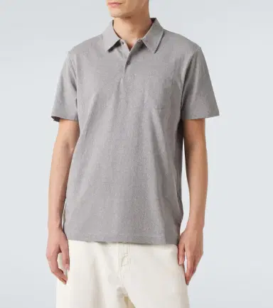 Sunspel Riviera cotton polo shirt | Thumbnail 5 Sunspel Riviera cotton polo shirt | Thumbnail 5