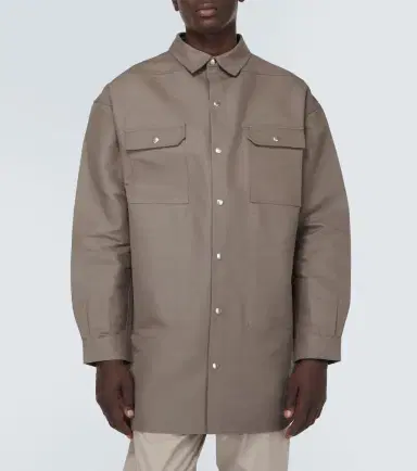 Rick Owens Denim overshirt | Thumbnail 4 Rick Owens Denim overshirt | Thumbnail 4