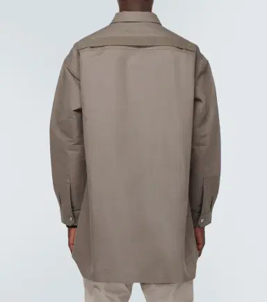 Rick Owens Denim overshirt | Thumbnail 6 Rick Owens Denim overshirt | Thumbnail 6