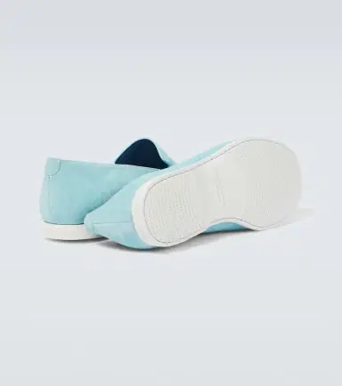 Manolo Blahnik Monaco suede loafers | Thumbnail 4 Manolo Blahnik Monaco suede loafers | Thumbnail 4