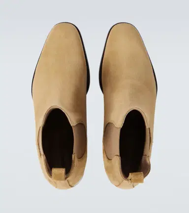 Manolo Blahnik Delsa suede Chelsea boots | Thumbnail 4 Manolo Blahnik Delsa suede Chelsea boots | Thumbnail 4