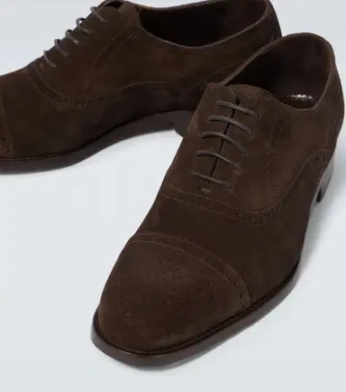 Manolo Blahnik Witney suede brogues | Thumbnail 4 Manolo Blahnik Witney suede brogues | Thumbnail 4