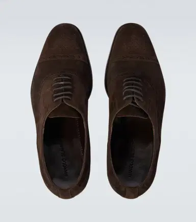 Manolo Blahnik Witney suede brogues | Thumbnail 6 Manolo Blahnik Witney suede brogues | Thumbnail 6