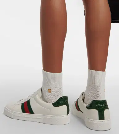 Gucci Ace leather sneakers | Thumbnail 3 Gucci Ace leather sneakers | Thumbnail 3