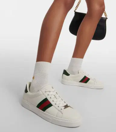 Gucci Ace leather sneakers | Thumbnail 4 Gucci Ace leather sneakers | Thumbnail 4