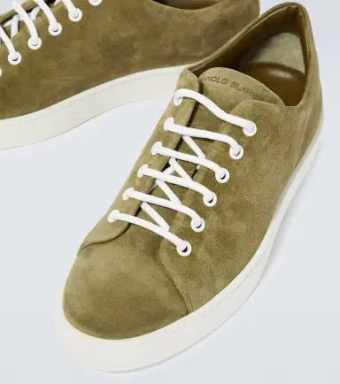 Manolo Blahnik Semanado suede sneakers | Thumbnail 3 Manolo Blahnik Semanado suede sneakers | Thumbnail 3