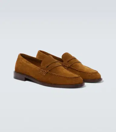 Manolo Blahnik Perry suede penny loafers | Thumbnail 5 Manolo Blahnik Perry suede penny loafers | Thumbnail 5