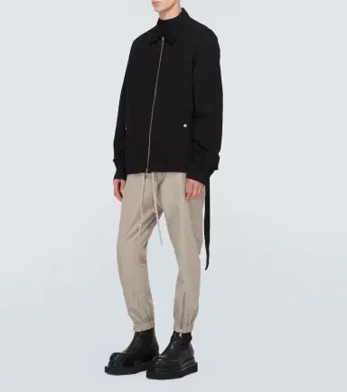 Rick Owens Cotton blouson jacket | Thumbnail 2 Rick Owens Cotton blouson jacket | Thumbnail 2