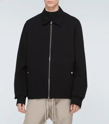 Rick Owens Cotton blouson jacket | Thumbnail 4 Rick Owens Cotton blouson jacket | Thumbnail 4