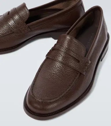 Manolo Blahnik Perry leather penny loafers | Thumbnail 3 Manolo Blahnik Perry leather penny loafers | Thumbnail 3