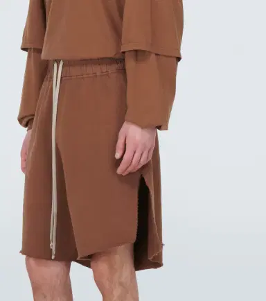 Rick Owens Cotton jersey shorts | Thumbnail 3 Rick Owens Cotton jersey shorts | Thumbnail 3