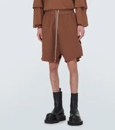 Rick Owens Cotton jersey shorts | Thumbnail 4 Rick Owens Cotton jersey shorts | Thumbnail 4