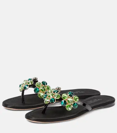 Giambattista Valli Leather sandals | Thumbnail 3 Giambattista Valli Leather sandals | Thumbnail 3
