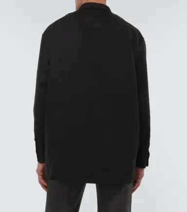 The Row Lukre oversized cotton-blend poplin shirt | Thumbnail 2 The Row Lukre oversized cotton-blend poplin shirt | Thumbnail 2