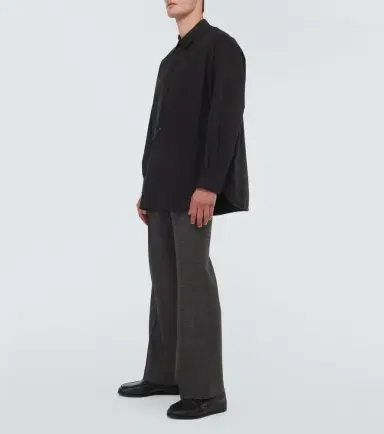 The Row Lukre oversized cotton-blend poplin shirt | Thumbnail 3 The Row Lukre oversized cotton-blend poplin shirt | Thumbnail 3