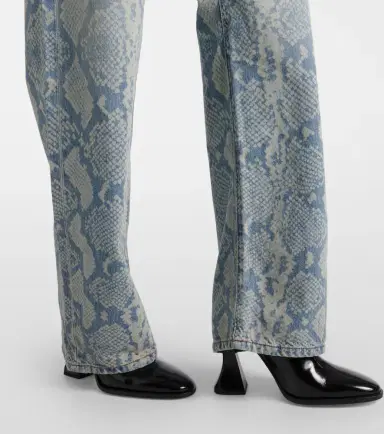 Sportmax Diego snake-print straight jeans | Thumbnail 2 Sportmax Diego snake-print straight jeans | Thumbnail 2