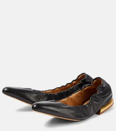 Dries Van Noten Leather ballet flats | Thumbnail 2 Dries Van Noten Leather ballet flats | Thumbnail 2