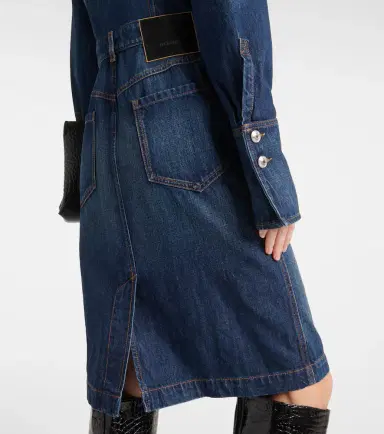 Sportmax Denim midi dress | Thumbnail 3 Sportmax Denim midi dress | Thumbnail 3