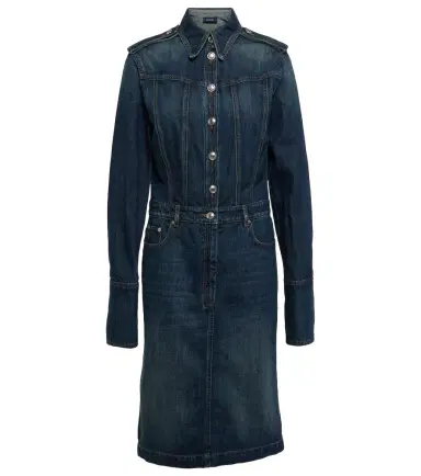 Sportmax Denim midi dress | Thumbnail 1 Sportmax Denim midi dress | Thumbnail 1