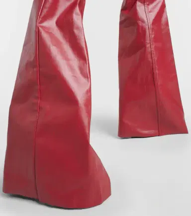 Rick Owens Bolan high-rise coated denim jeans | Thumbnail 3 Rick Owens Bolan high-rise coated denim jeans | Thumbnail 3
