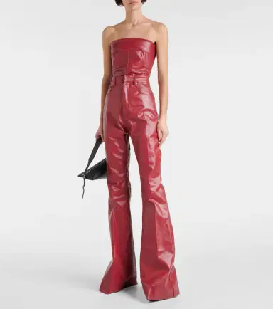 Rick Owens Bolan high-rise coated denim jeans | Thumbnail 5 Rick Owens Bolan high-rise coated denim jeans | Thumbnail 5